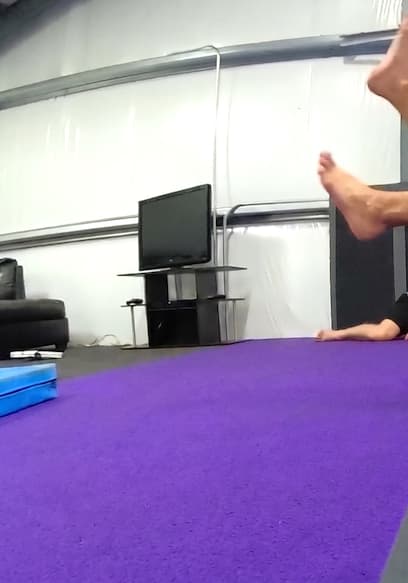 S01:E10 - I Hired Pro Athletes to Test My Trampoline Park! poster