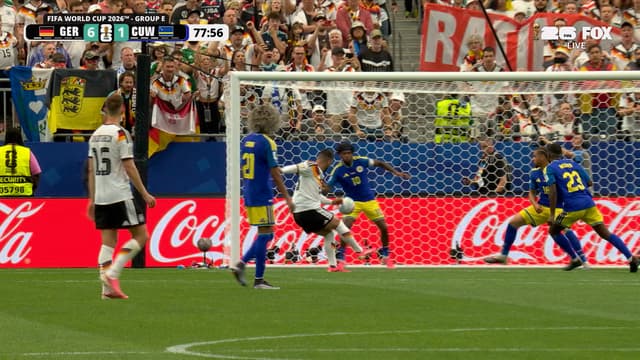 S2026:E26 - Deniz Undav notches goal and adds to Germany’s lead over Curaçao