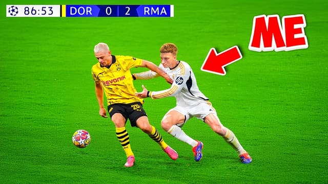 S01:E08 - I Played in the Champions League Final & Scored 2 Football Goals!