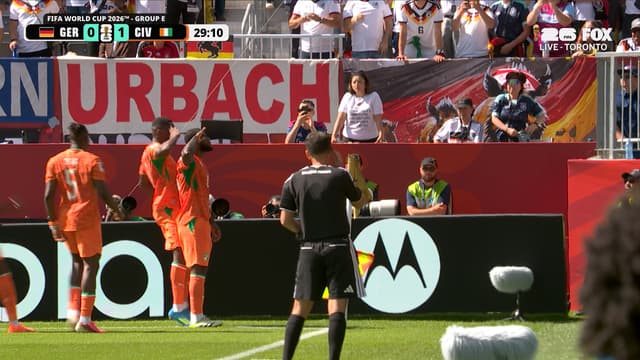 S2026:E99 - Ivory Coast’s Franck Kessié scores goal, taking lead vs Germany