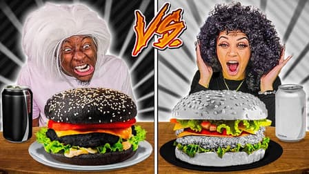 S01:E07 - Black vs White Food