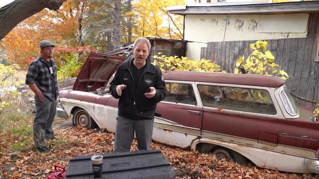 S01:E01 - Will It Run? 1958 Ford Wagon Parked for Over 50 Years