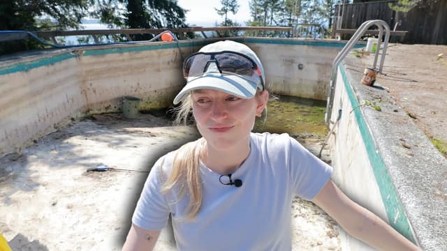 S01:E12 - We Tried Cleaning Our Abandoned Pool