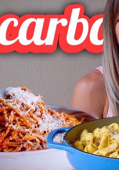 S01:E09 - the Best Pasta Carbonara (3 Ways) - Mukbang and Recipes poster