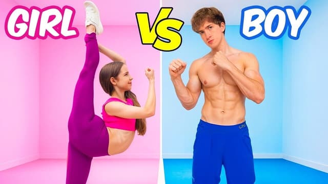 S01:E03 - Who Is More Flexible Boys vs Girls