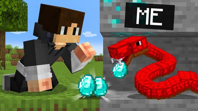 S02:E08 - Playing as a Helpful Snake in Minecraft