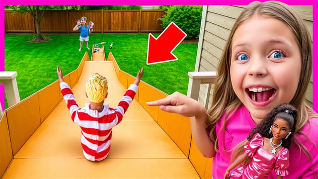 S01:E07 - Giant Slide in Our Yard!! Kin Tin Goes on Epic Adventure to Find the Biggest Slides!