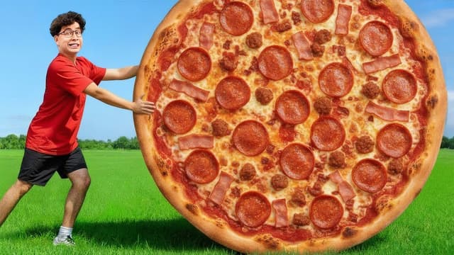 S01:E18 - Cooking GIANT vs TINY Food Challenge