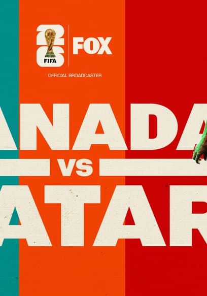 Canada vs. Qatar poster