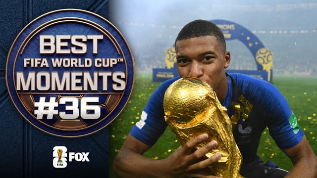 S01:E65 - Kylian Mbappé’s Stunning Goal Secures France’s 2018 World Cup Triumph | No. 36 in Best FIFA World Cup Moments