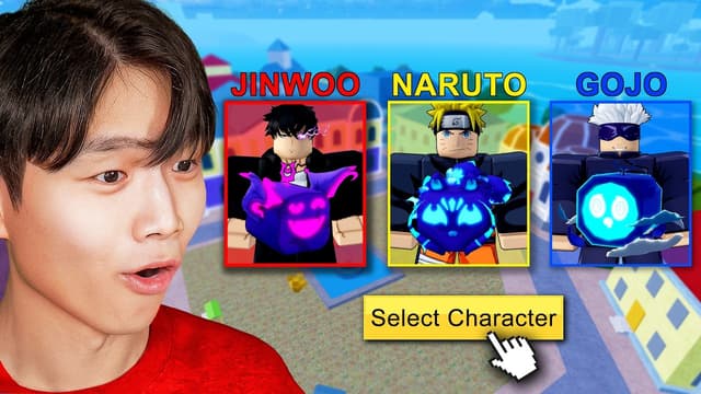 S01:É10 - S01:E10 - Blox Fruits, but Anime Characters Decide My Powers