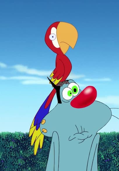 S04:E12 - Teletransportación / El perico amigo / Oggy y la sirena poster