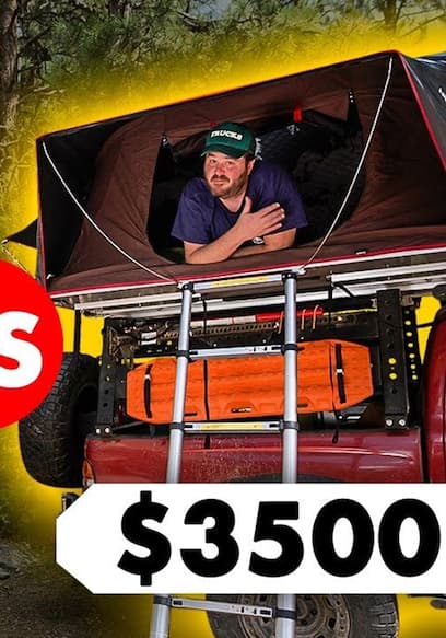 Affiche de S02:E07 - $900 vs. $3500 Roof Top Tent