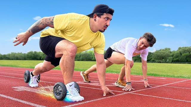 S01:E14 - I Built Turbo Shoes to Run Faster