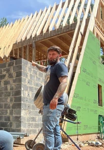 S01:E18 - Steel, Wood & Concrete: Remote Off-Grid Cabin Build poster