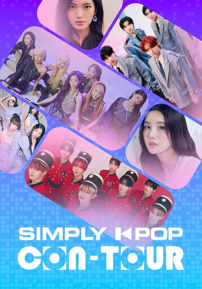 Simply K-pop Con-tour poster
