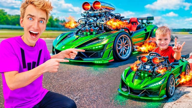 S01:E14 - Customizing a Superfan's Race Car