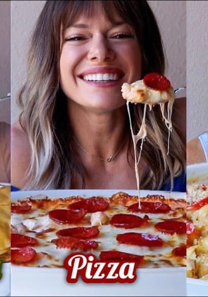 S01:E03 - One Pot Baked Mac and Cheese HACK 3 Ways - Spanakopita, Pizza, and Tuna Melt Mac and Cheese Mukbang! poster