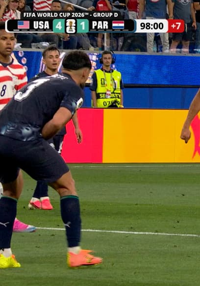 United States’ Gio Reyna Scores Goal in Extra Time Over Paraguay poster