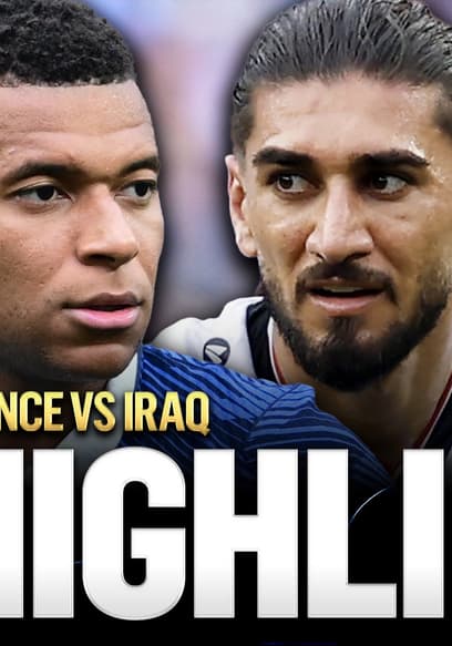 France vs. Iraq poster