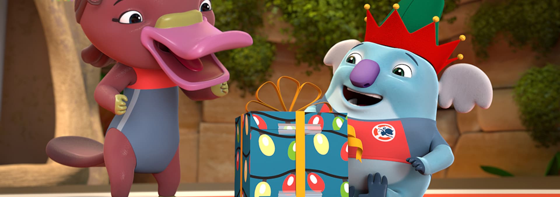 Watch Kangaroo Beach S02:E02 - Hoppy Christmas Ghërkinn / Splashdance ...
