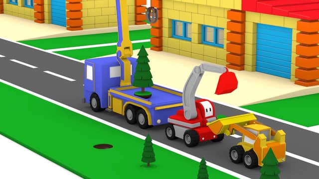 S01:E03 - Learn With Tiny Trucks: Planting Trees