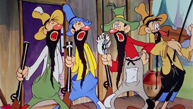 S12:E12-  Porky's Hare Hunt / Porky & Daffy / A Feud There Was