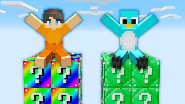 S01:E06 - Lucky Block Tower Race