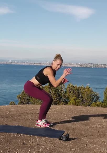 S01:E04 - 24 Min Full Body HIIT Workout With Weights poster