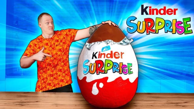 S01:E11 - Giant Kinder Surprise Egg