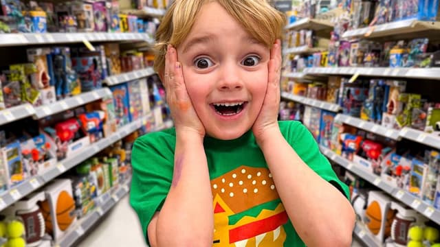 S01:E09 - Father Son Toy Aisle Treasure Hunt