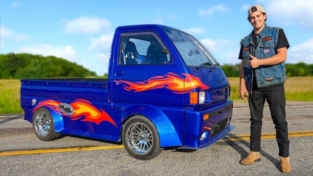 S01:E11 - Harley Davidson Swapped Mini Truck!