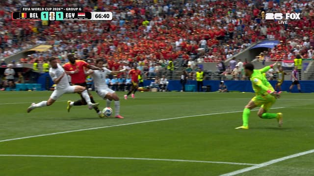 S2026:E39 - Belgium levels score through Egypt own goal after Romelu Lukaku enters game