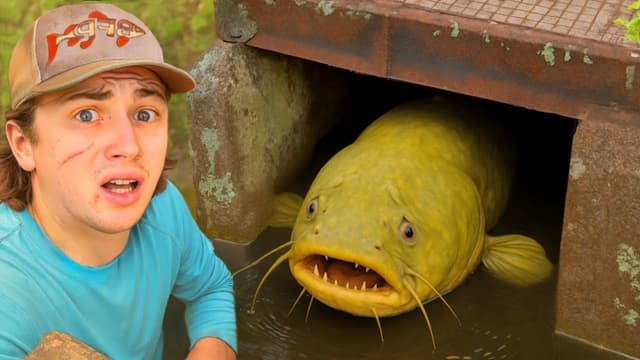 S04:E08 - I Saved Fish TRAPPED in a Flooded Sewer!