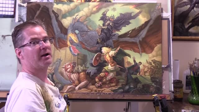 S01:E02 - Epic Fantasy Painting in Oils (Pt. 2)