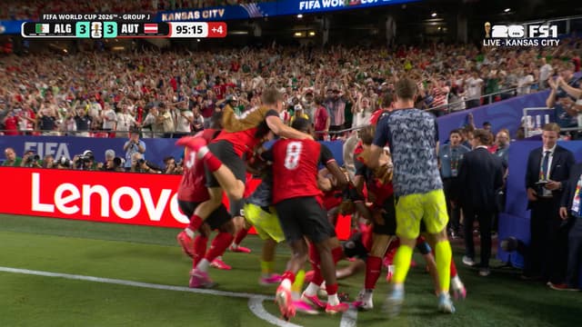 S2026:E205 - Austria's Saša Kalajdžić Scores Stoppage-Time Equalizer vs. Algeria