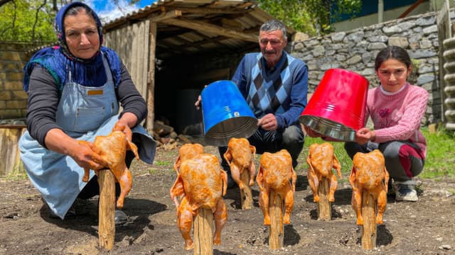 S01:E01 - Cooking Chickens Under Buckets