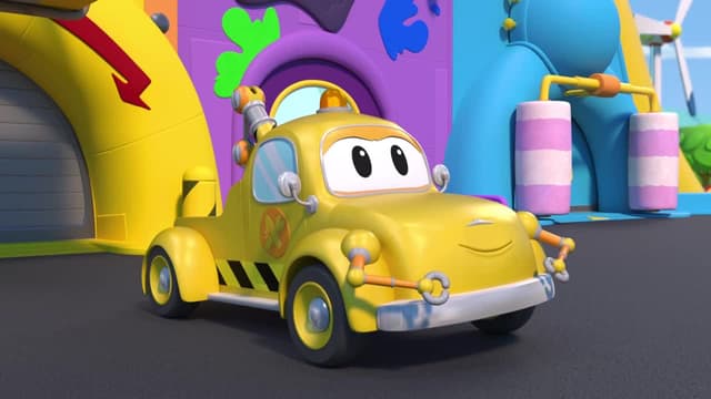 S01:E05 - Ataque de animales gigantes causa un choque de carro de policía