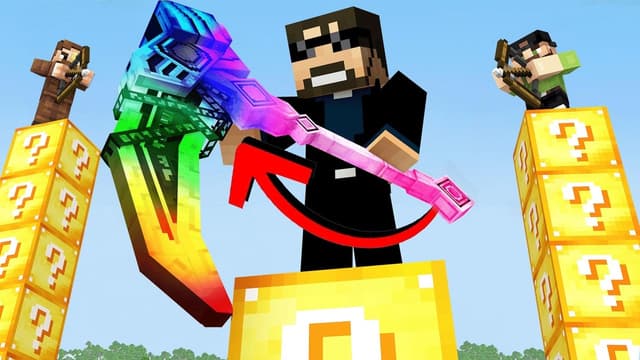 S08:E11 - Insane Lucky Block Pillars Minecraft