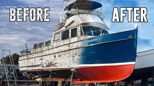 T01:C03 - S01:E03 - Restoring an Abandoned Boat Into a Yacht