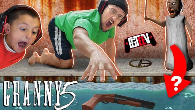 S19:E05 - GRANNY 5 Is ALIVE! New House With a POOL! (FGTeeV Too Scared)