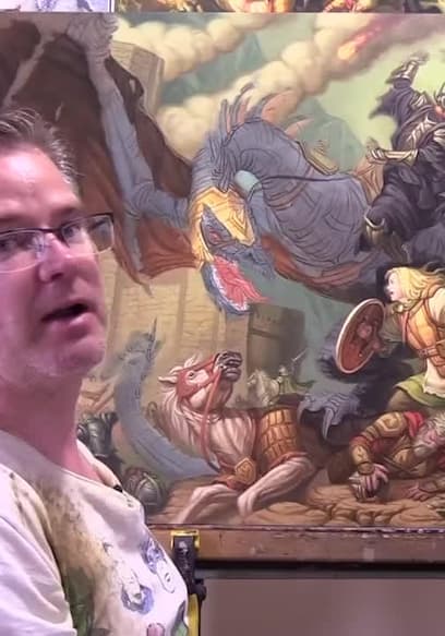 S01:E02 - Epic Fantasy Painting in Oils (Pt. 2) poster