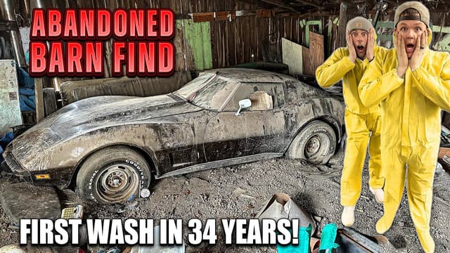 S01:E09 - Corvette Stingray's First Wash in 34 Years
