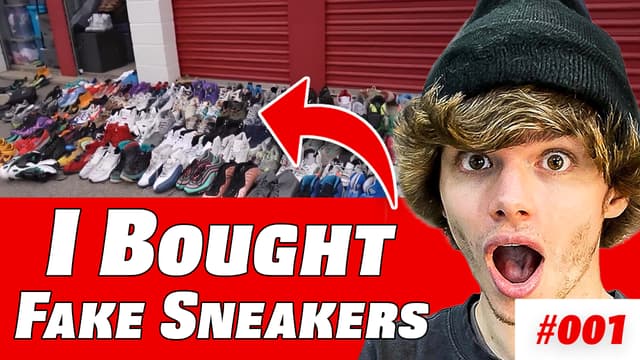 S01:E01 - I Bought an Abandoned Storage Unit Full of FAKE Sneakers