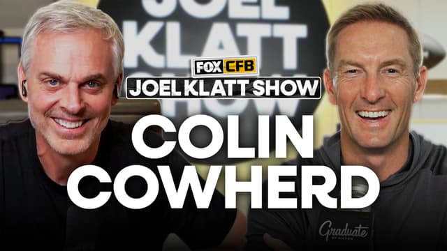 S2026:E40 - Colin Cowherd on Expectations for Ohio State, Texas & USC Plus the Big Ten vs SEC Power Shift