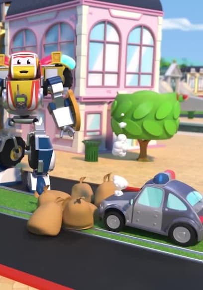 S01:E01 - ¡Súper robot se une al equipo de rescate! / Transformación de robot y camión de bomberos poster
