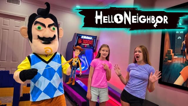S01:E03 - Hello Neighbor in Real Life Steals Toy Story 5!! Toy Scavenger Hunt!