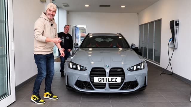 S01:E04 - Collecting My New BMW M3 Touring in Lime Rock Grey