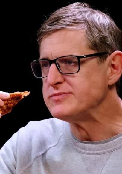 S22:E08 - Louis Theroux Attacks the Shark While Eating Spicy Wings poster