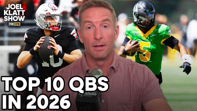 S2026:E28 - Joel Klatt’s Top 10 Quarterbacks for the 2026 College Football Season